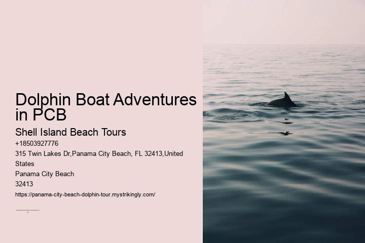 Are food and drinks provided on dolphin tours in Panama City Beach